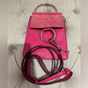 Chloe Faye Bracelet Bag Pink